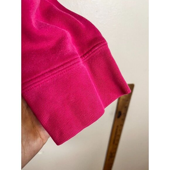 Retro Hoodie Sweatshirt Gap Pink M Preppy Classic Chic Y2K Grunge Neutral 90s - Picture 3 of 9